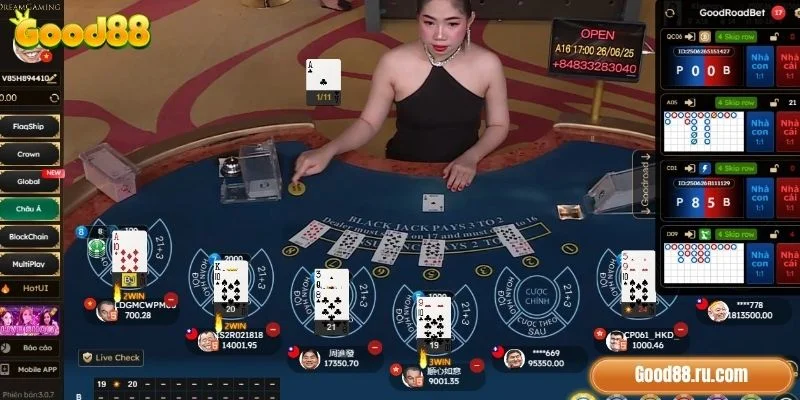 Blackjack Good88 - Siêu Phẩm Casino Không Nên Bỏ Lỡ 1 Giới thiệu Blackjack Good88